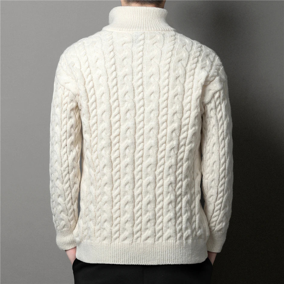 Frederik | Strikket varm cardigan