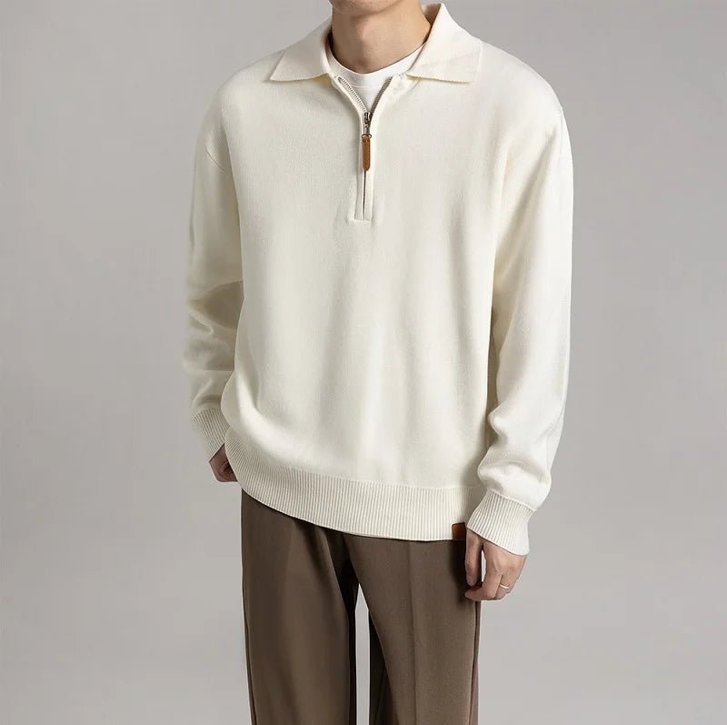 Daniel | Trøje med halv lynlås | fra Jensen Boutique