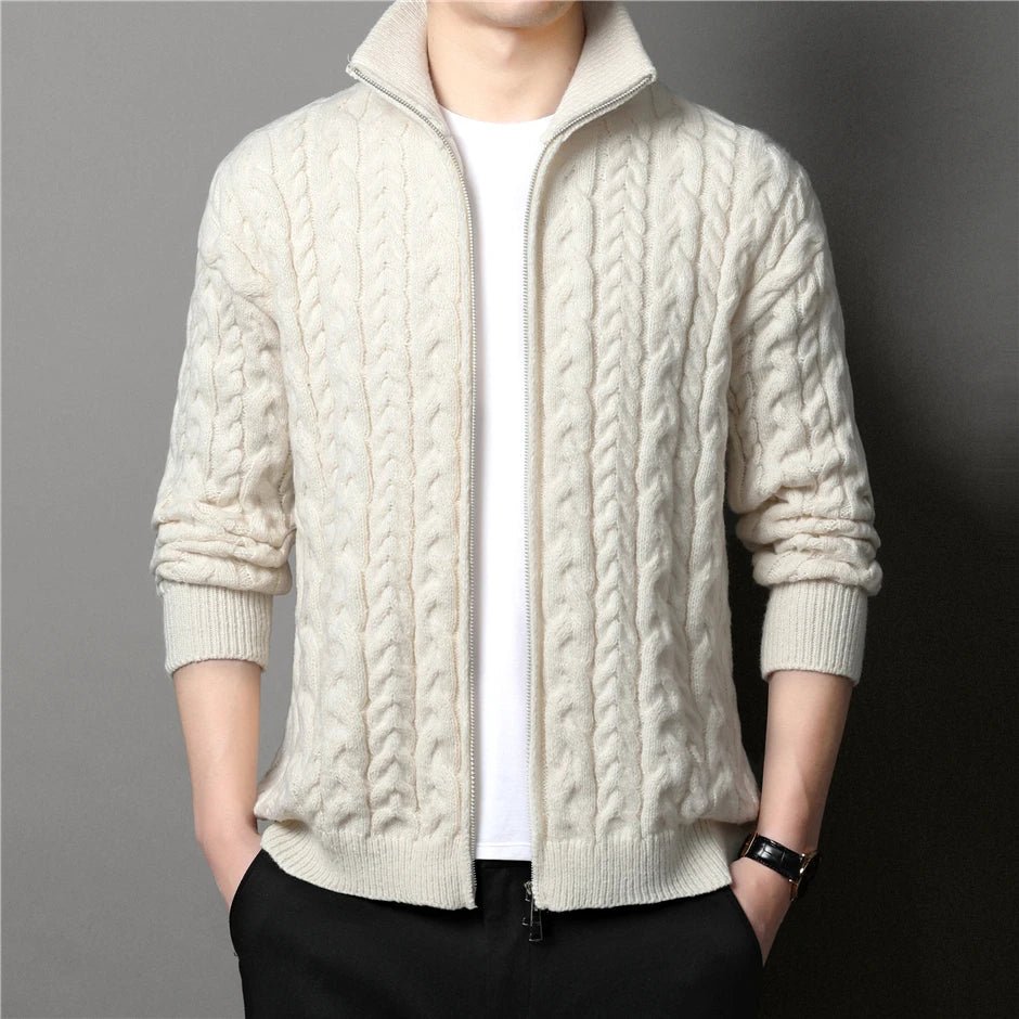 Frederik | Strikket varm cardigan | fra Jensen Boutique