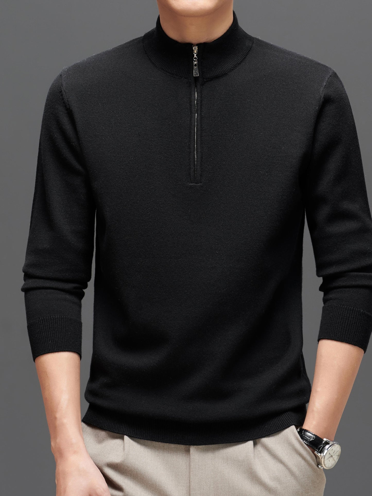 Magnus | Strikket uldtrøje til mænd | fra Jensen Boutique