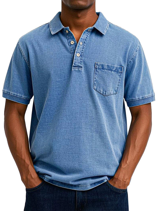 Anders | Vintage casual polo shirt til mænd