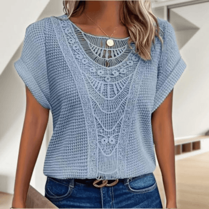 Karla™ | Elegant bluse i Ibiza-stil