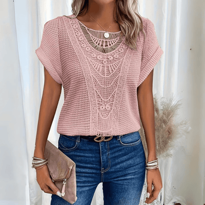 Karla™ | Elegant bluse i Ibiza-stil