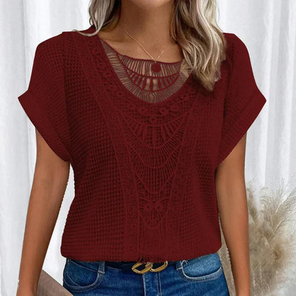 Karla™ | Elegant bluse i Ibiza-stil
