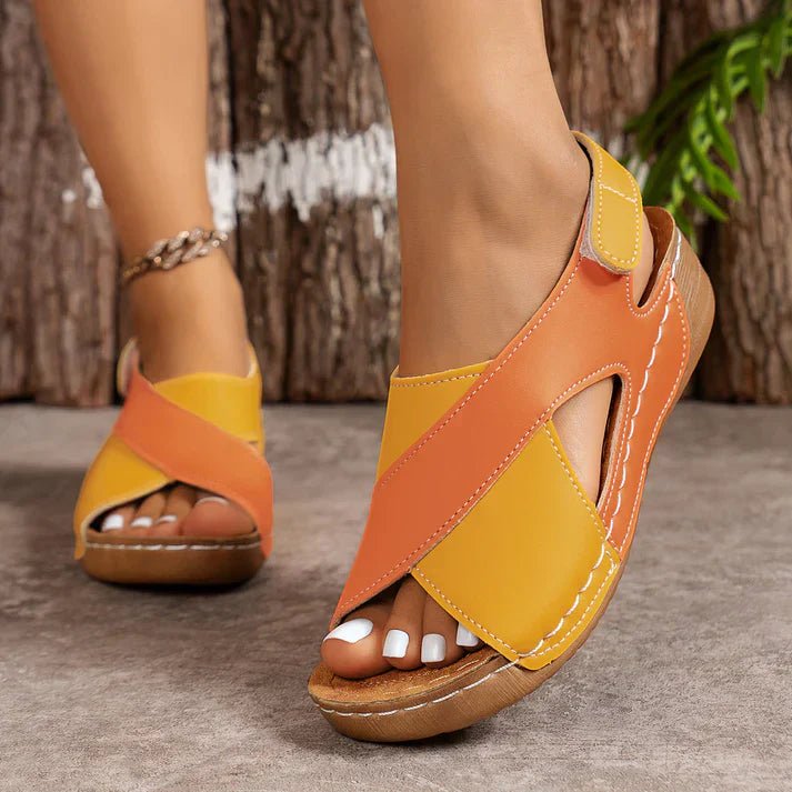 Andrea - Ortopædiske sandaler med hælstøtte | SCARPE fra Jensen Boutique