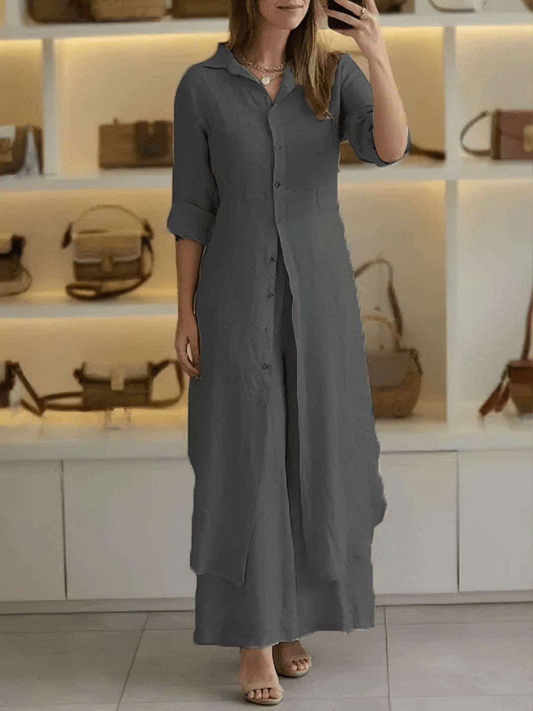 Christiansen | 2 - delt sæt i hør | fra Jensen Boutique