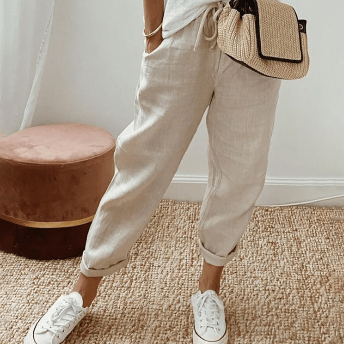 Elin | Luftige forårsbukser | fra Jensen Boutique
