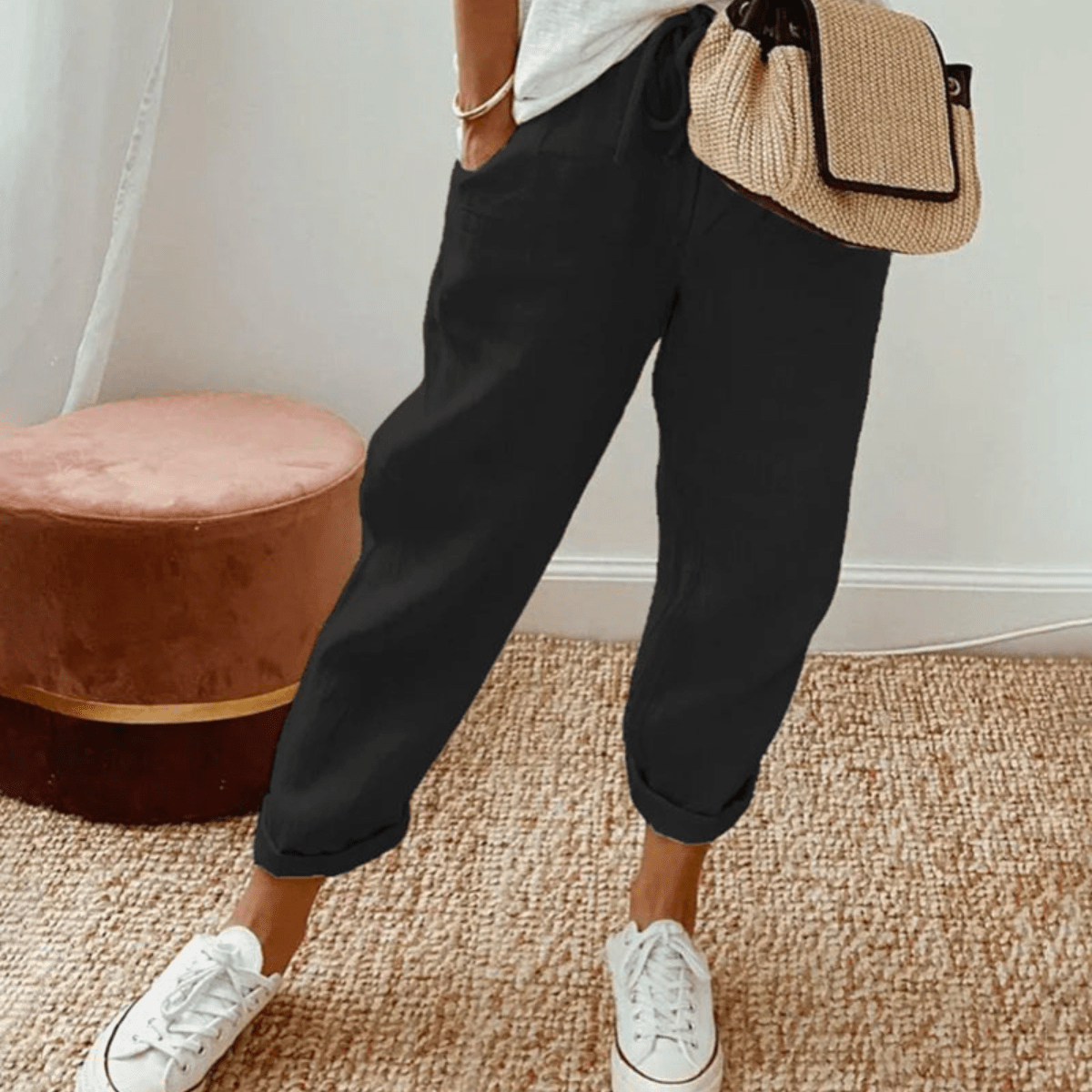 Elin | Luftige forårsbukser | fra Jensen Boutique