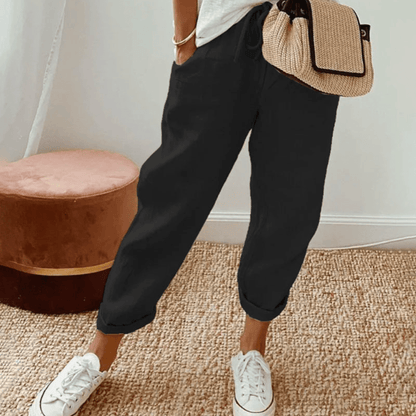 Elin | Luftige forårsbukser | fra Jensen Boutique