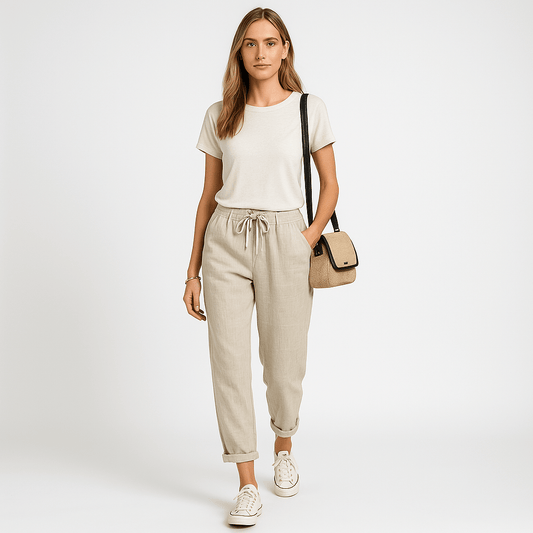 Elin | Luftige forårsbukser | fra Jensen Boutique