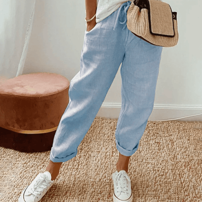 Elin | Luftige forårsbukser | fra Jensen Boutique