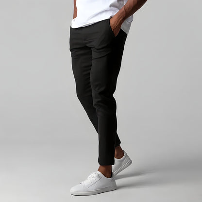 Flemming - Rynkefri chinos i stretch | fra Jensen Boutique