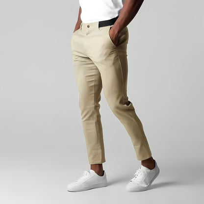 Flemming - Rynkefri chinos i stretch | fra Jensen Boutique
