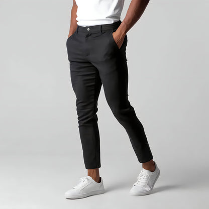 Flemming - Rynkefri chinos i stretch | fra Jensen Boutique