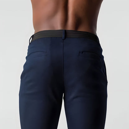 Flemming - Rynkefri chinos i stretch | fra Jensen Boutique