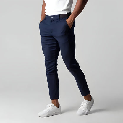 Flemming - Rynkefri chinos i stretch | fra Jensen Boutique
