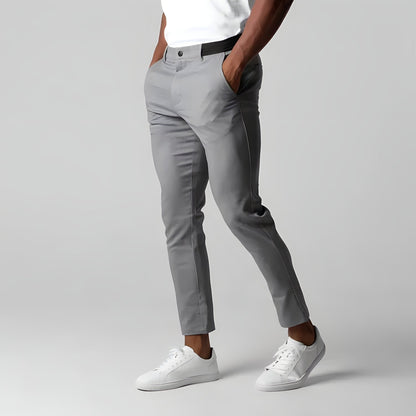 Flemming - Rynkefri chinos i stretch | fra Jensen Boutique