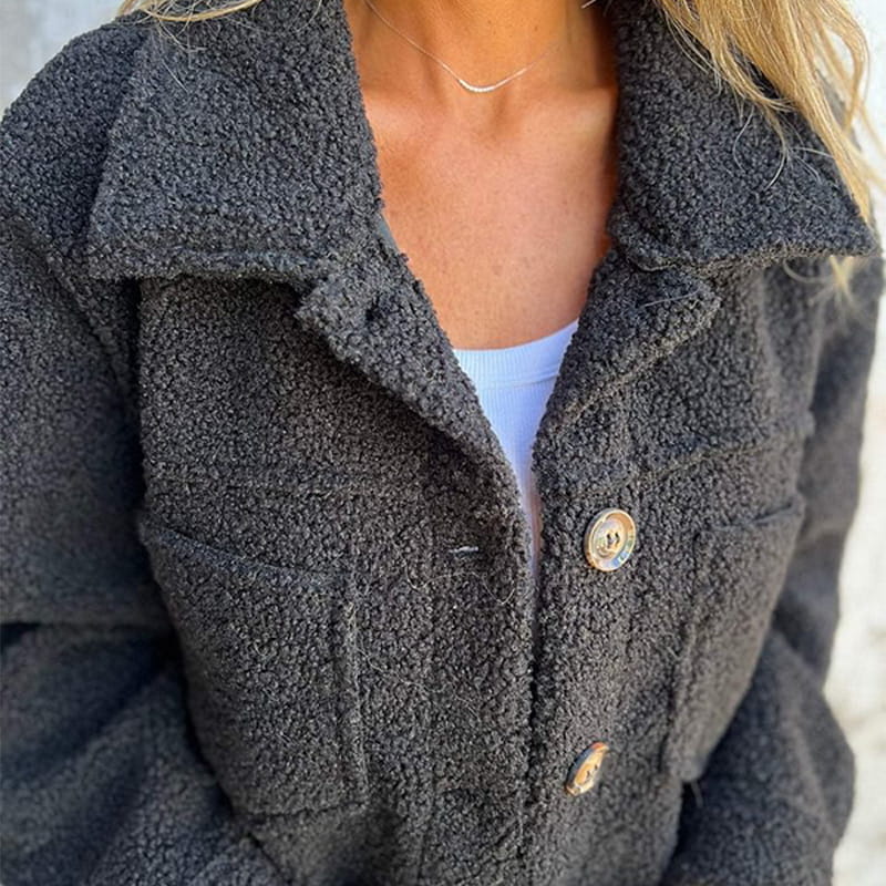 Freja | Varm kort forårsjakke | Vrouw fra Jensen Boutique