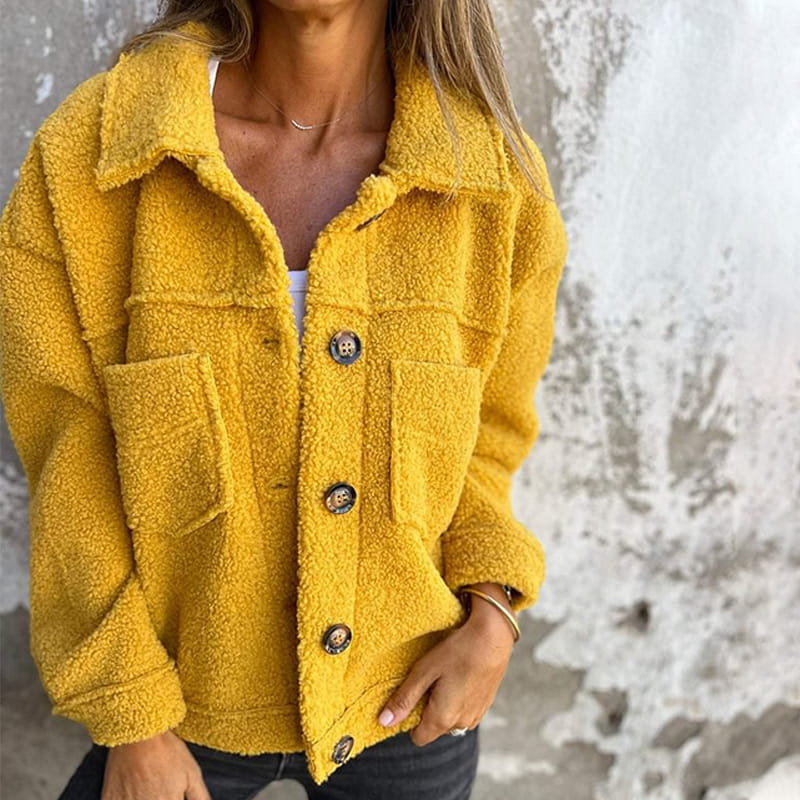 Freja | Varm kort forårsjakke | Vrouw fra Jensen Boutique