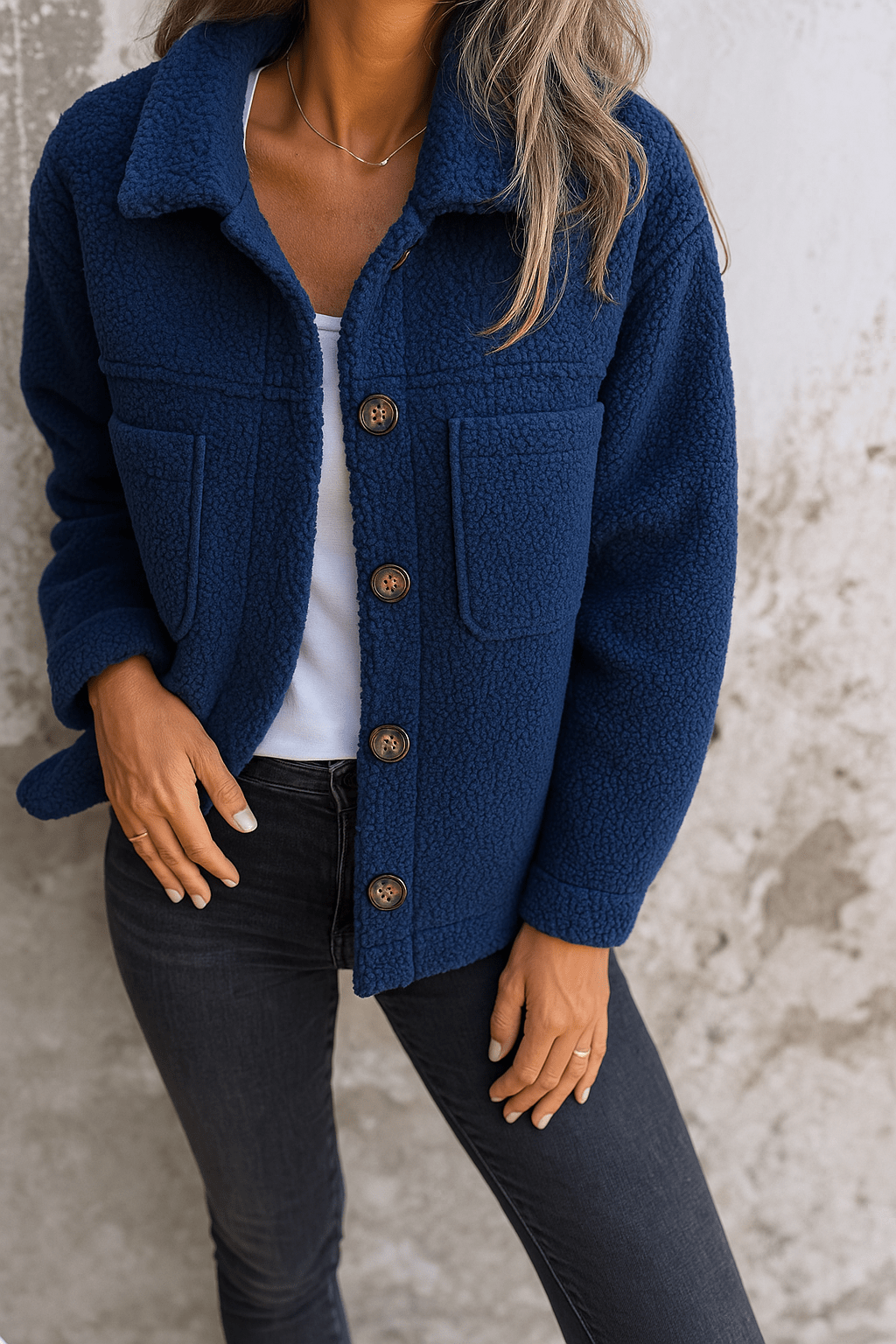 Freja | Varm kort forårsjakke | Vrouw fra Jensen Boutique