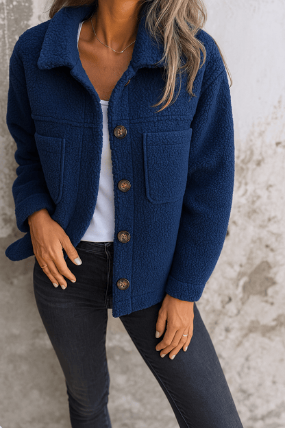 Freja | Varm kort forårsjakke | Vrouw fra Jensen Boutique