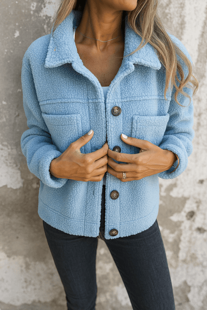 Freja | Varm kort forårsjakke | Vrouw fra Jensen Boutique