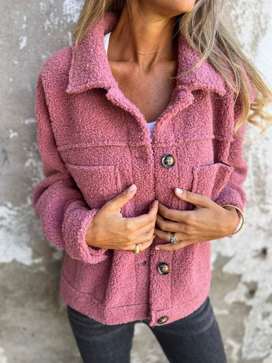 Freja | Varm kort forårsjakke | Vrouw fra Jensen Boutique