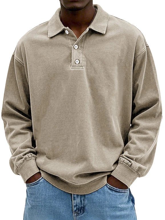 Keld | Stilfuld Langærmet Polo Shirt | fra Jensen Boutique