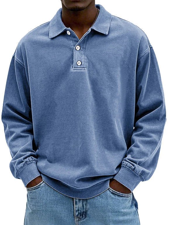 Keld | Stilfuld Langærmet Polo Shirt | fra Jensen Boutique