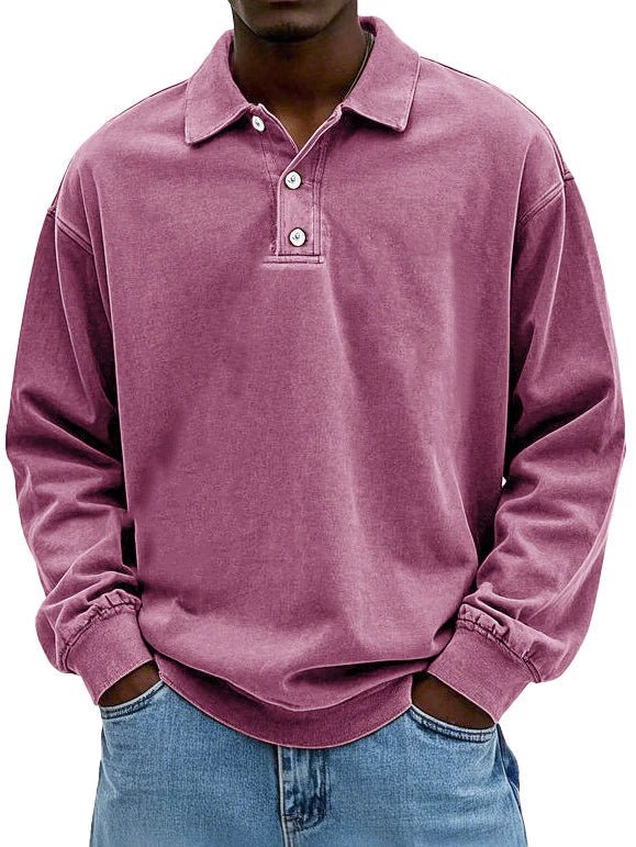 Keld | Stilfuld Langærmet Polo Shirt | fra Jensen Boutique