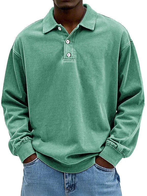 Keld | Stilfuld Langærmet Polo Shirt | fra Jensen Boutique