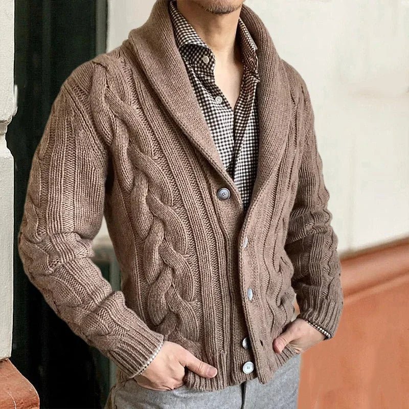 Kristian | Strikket cardigan til mænd | fra Jensen Boutique