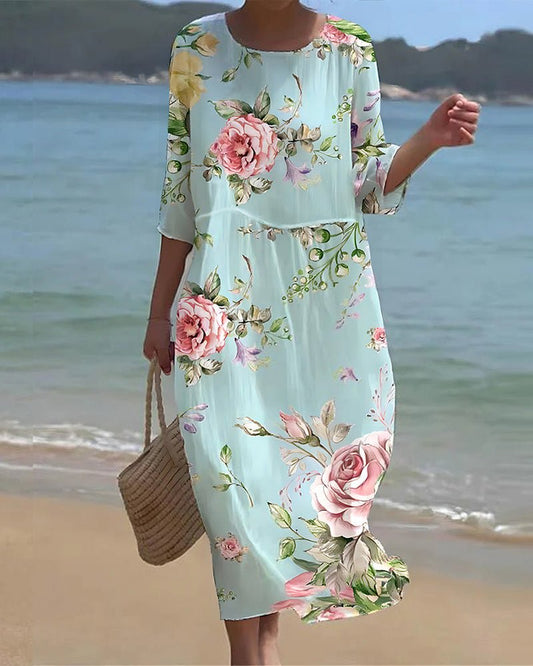 🌸 Laura Dress - Frisk elegance til solrige dage | fra Jensen Boutique