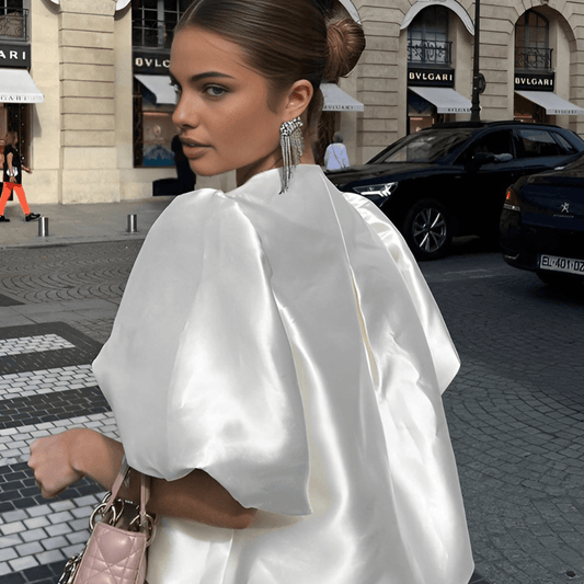 Nadia | Hvid casual top | fra Jensen Boutique