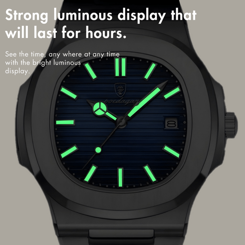 Nautiluxe 41 mm horloge | fra Jensen Boutique