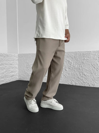 Oliver | Behagelige ribbede spandex - bukser | fra Jensen Boutique