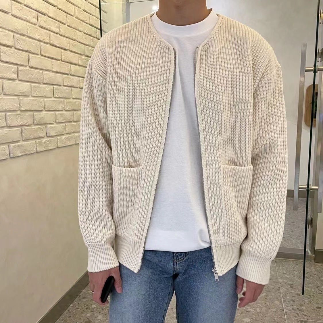 Patrick | Elegant figursyet cardigan | fra Jensen Boutique