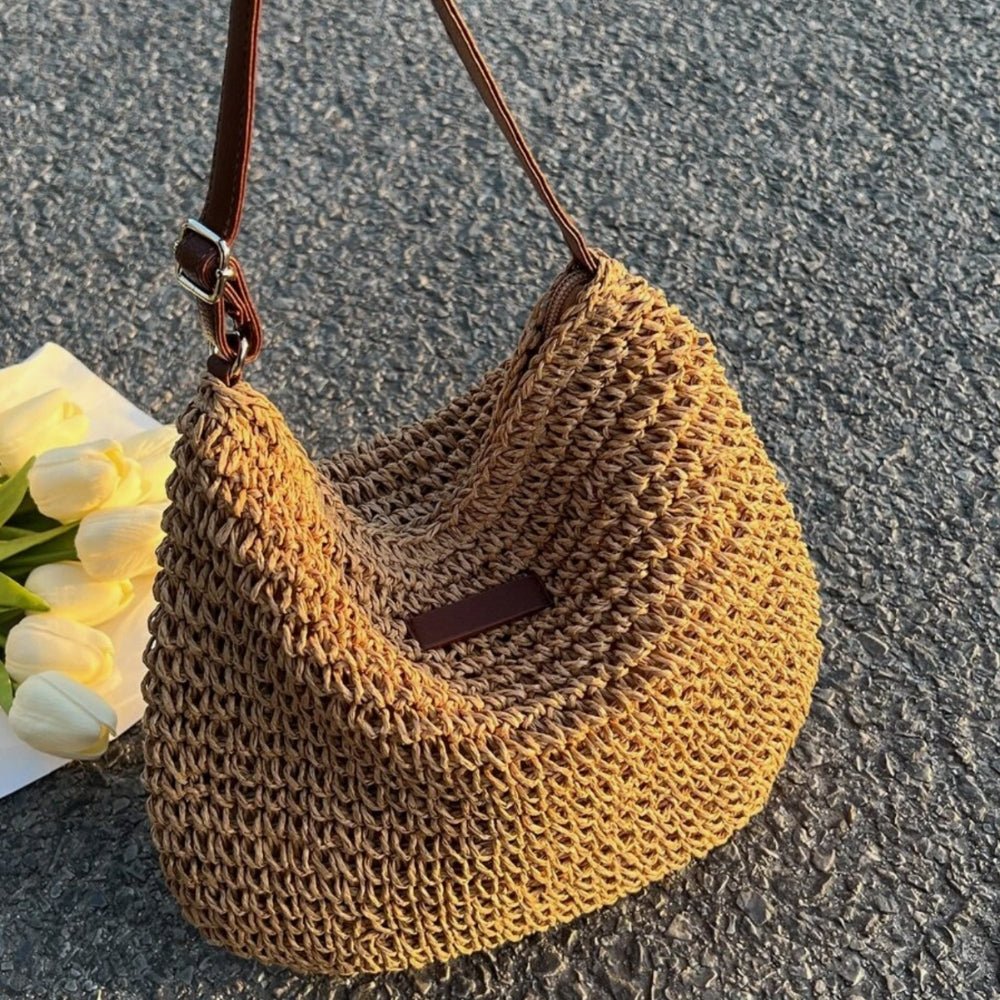 Sarah | Justerbar skuldertaske med lynlås | fra Jensen Boutique