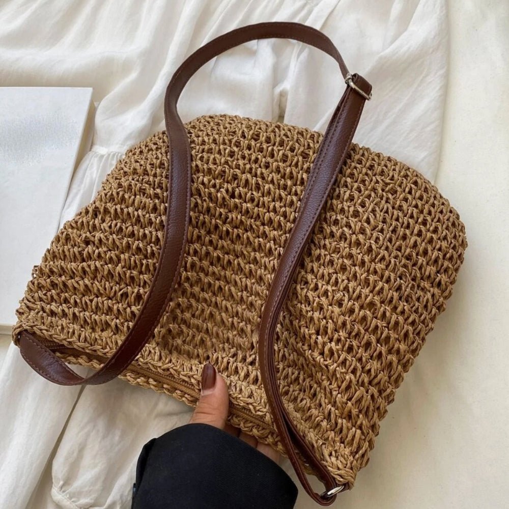 Sarah | Justerbar skuldertaske med lynlås | fra Jensen Boutique