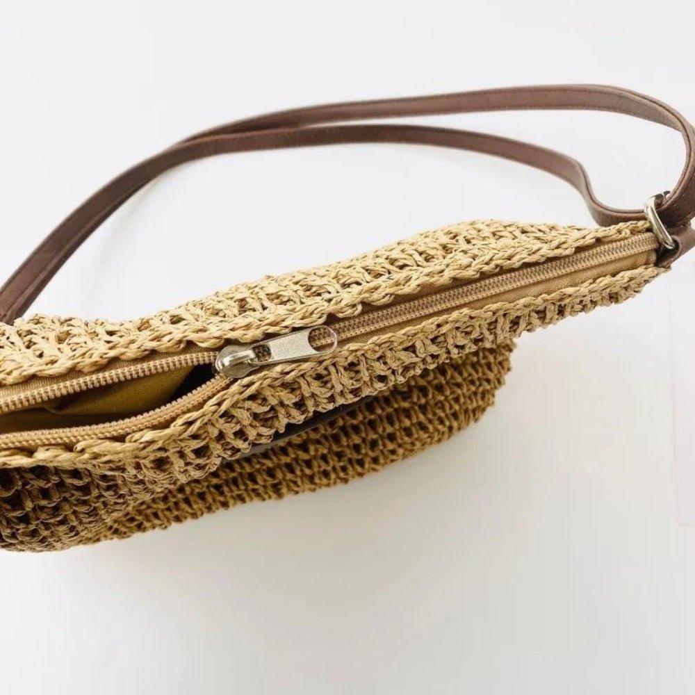 Sarah | Justerbar skuldertaske med lynlås | fra Jensen Boutique