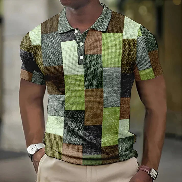 Sebastian | Klassisk Ternet Polo med Moderne Komfort | fra Jensen Boutique