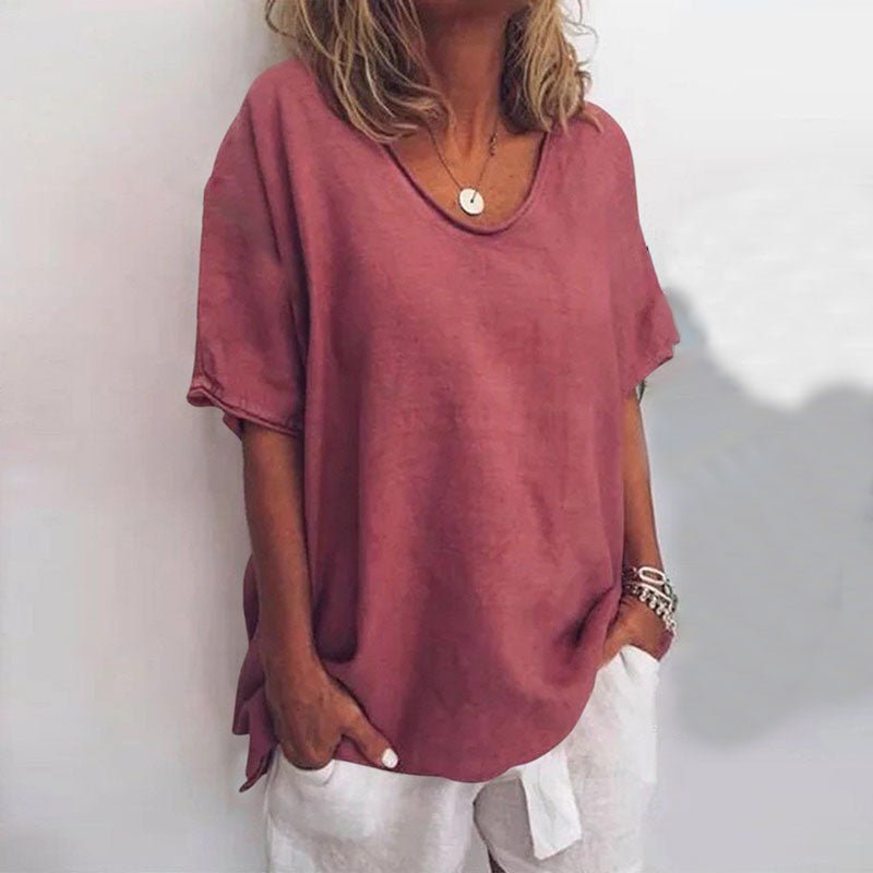 Signe | Behagelig løs bluse ( 1+1 GRATIS ) | 1722 - R fra Jensen Boutique