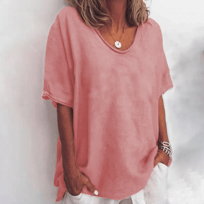 Signe | Behagelig løs bluse ( 1+1 GRATIS ) | 1722 - R fra Jensen Boutique
