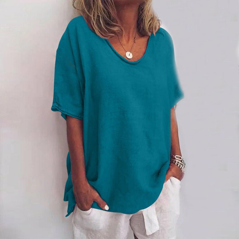 Signe | Behagelig løs bluse ( 1+1 GRATIS ) | 1722 - R fra Jensen Boutique