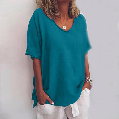 Signe | Behagelig løs bluse ( 1+1 GRATIS ) | 1722 - R fra Jensen Boutique