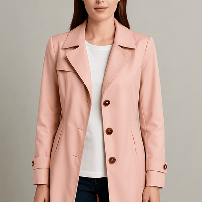 Sofie | Tidløs, elegant trenchcoat til hver dag | Jas Vrouwen fra Jensen Boutique