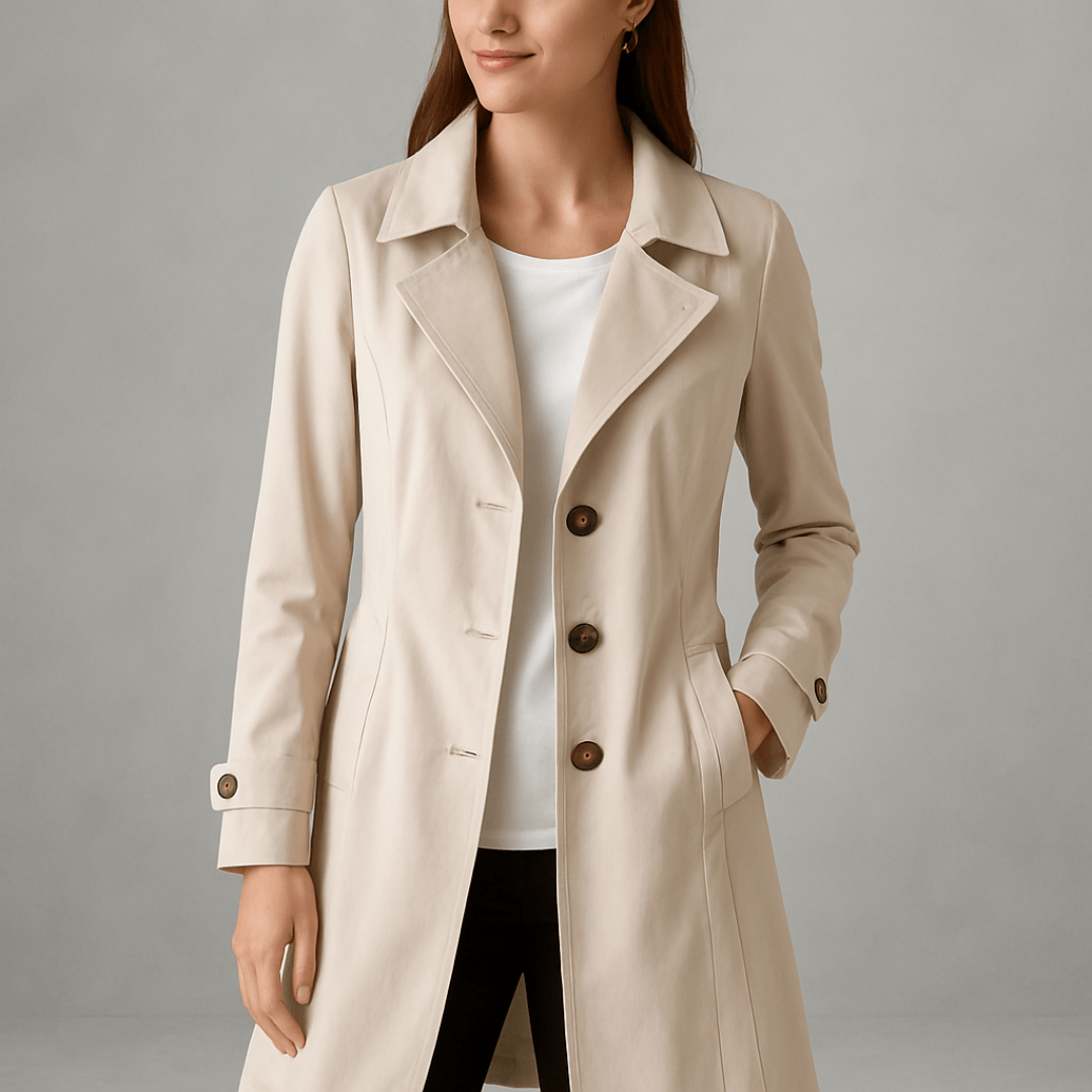 Sofie | Tidløs, elegant trenchcoat til hver dag | Jas Vrouwen fra Jensen Boutique