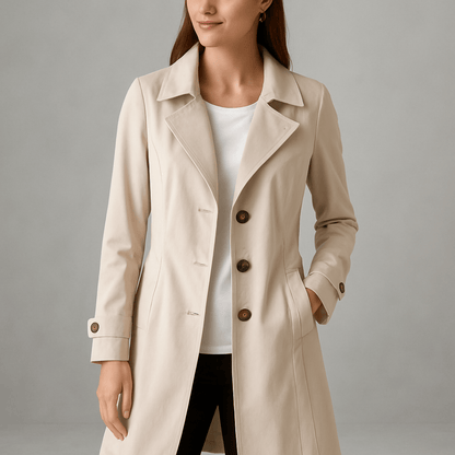 Sofie | Tidløs, elegant trenchcoat til hver dag | Jas Vrouwen fra Jensen Boutique