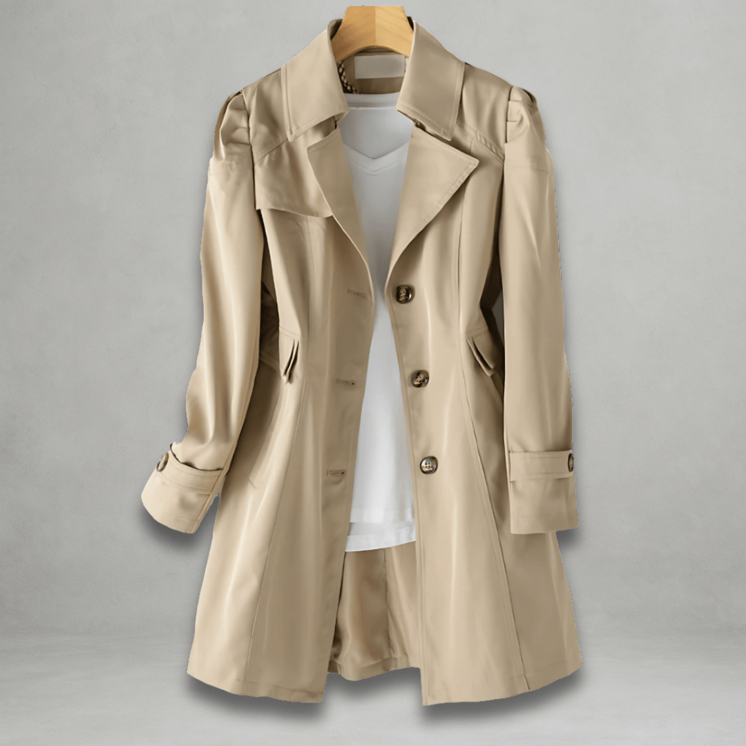 Sofie | Tidløs, elegant trenchcoat til hver dag | Jas Vrouwen fra Jensen Boutique