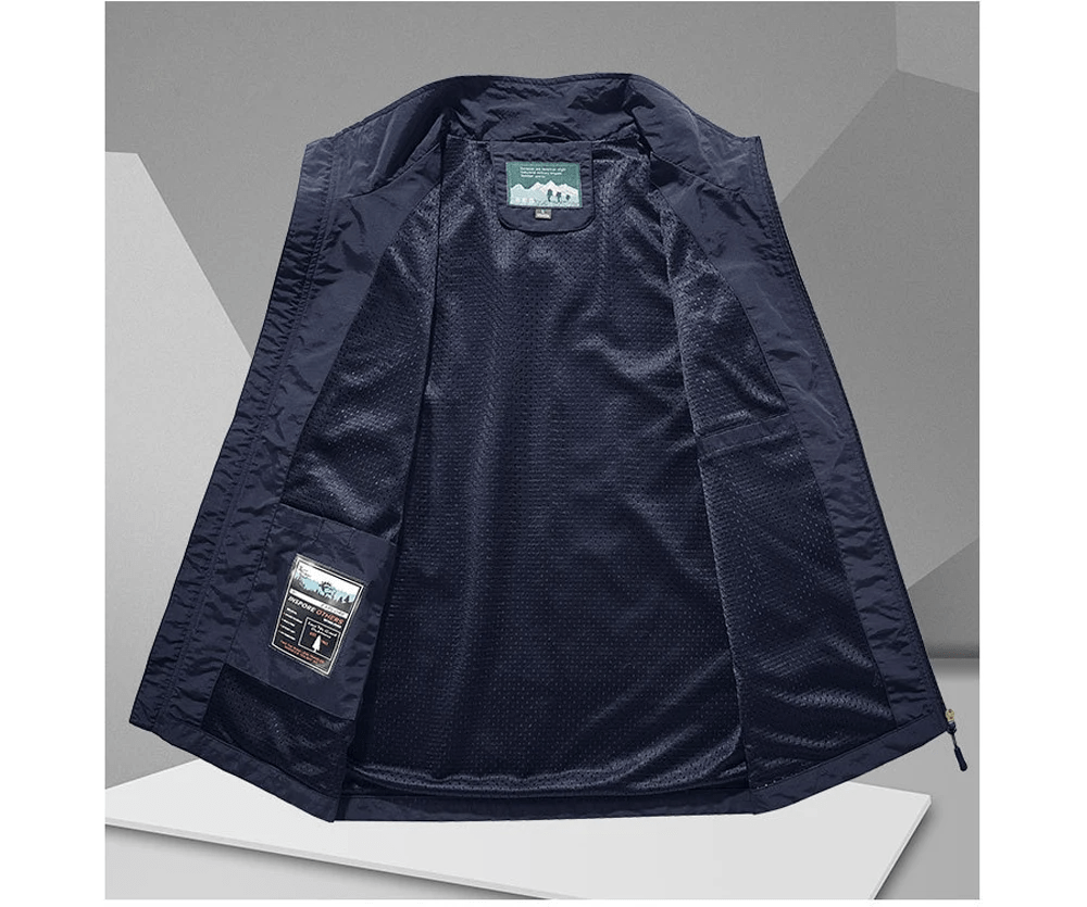 Viggo | Stilfuld bodywarmer med mesh | fra Jensen Boutique